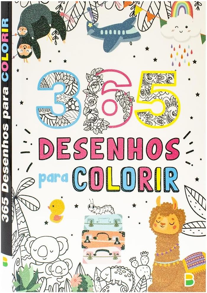 365 Desenhos Para Colorir: Atividades Diárias para Crianças