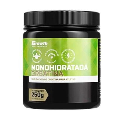 Creatina Monohidratada 500g Growth Supplements Sem Sabor em Pó