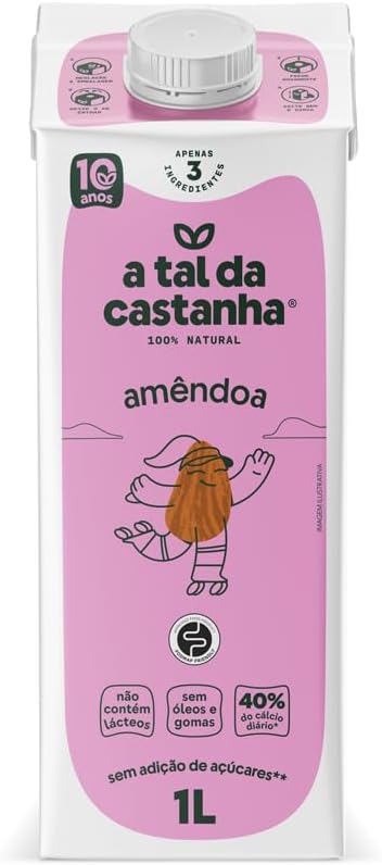 A Tal Da Castanha Bebida Vegetal de Amêndoa 1L: Vale a pena?
