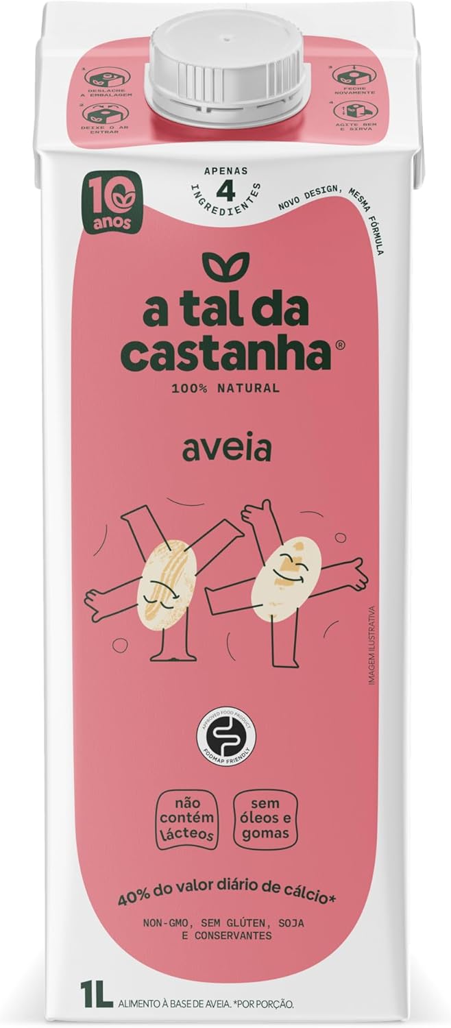 Review: Bebida Vegetal de Aveia Sem Glúten A Tal Da Castanha 1L