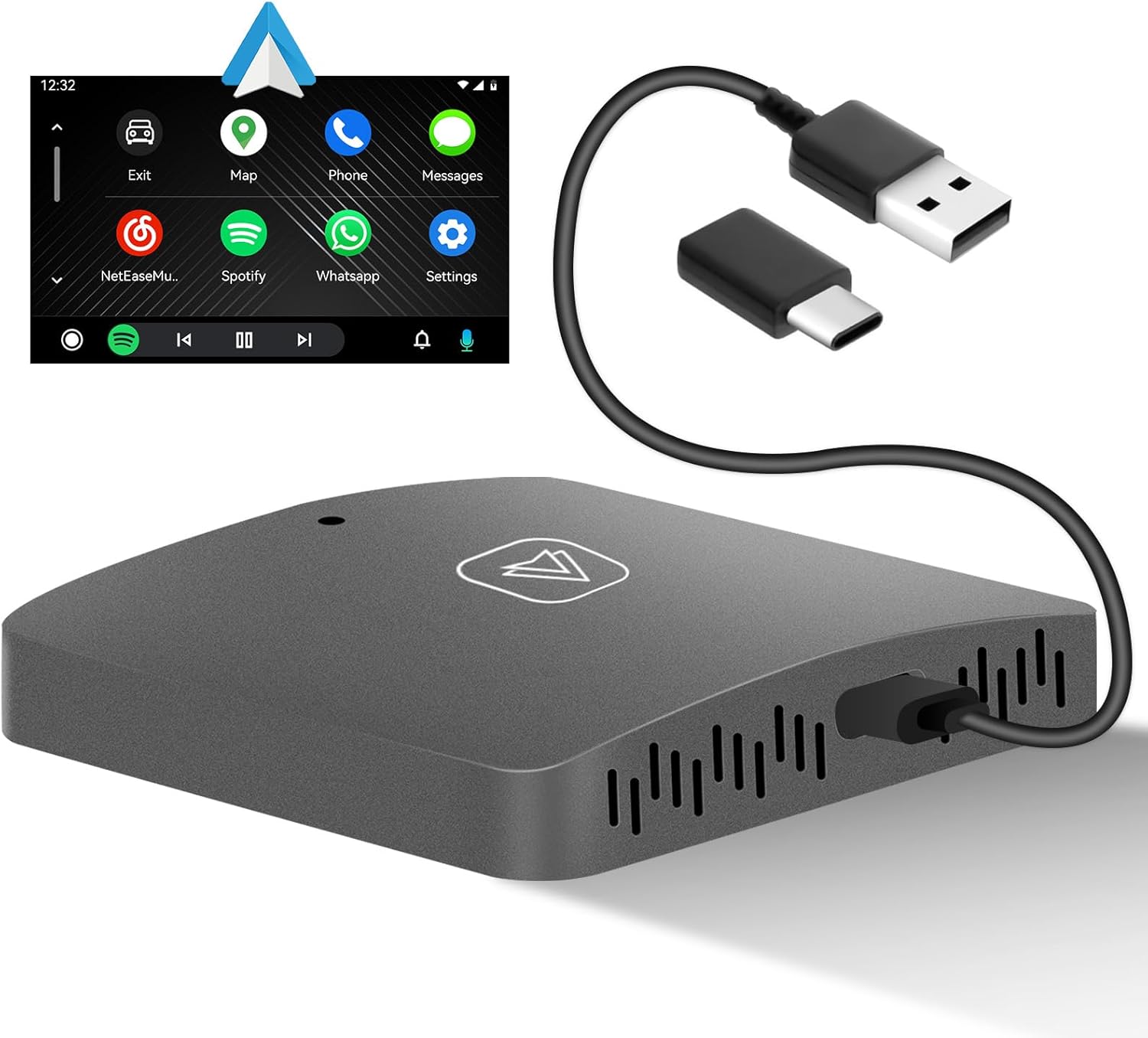 Adaptador Android Auto sem Fio SIXWIN: Conectividade Prática para o Carro