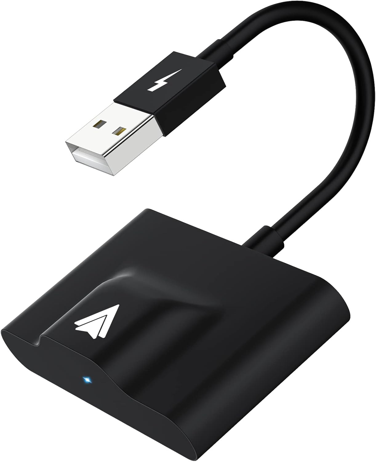 Adaptador Android Auto sem Fio Teeran: Dongle Plug & Play para Carros