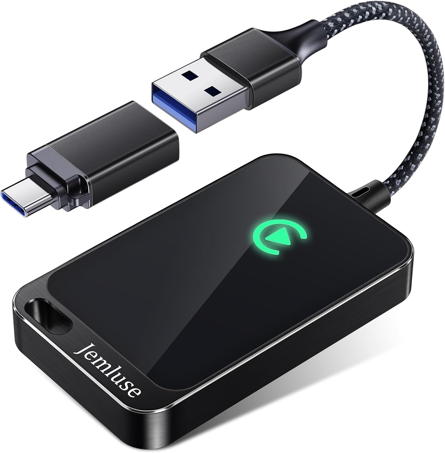 Adaptador Automotivo 2 em 1: CarPlay e Android Auto Sem Fio