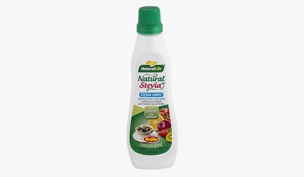 Adoçante Natural Stevia Kodilar - Display com 12 Unidades