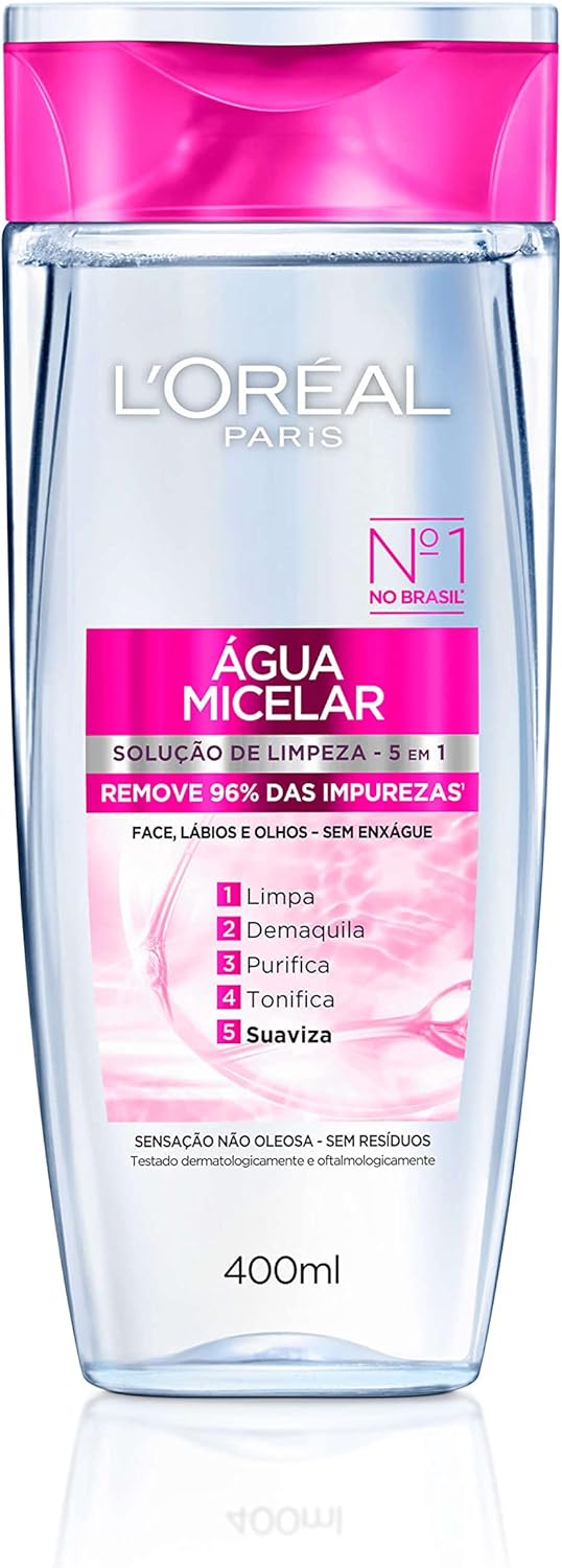 Água Micelar L'Oréal Paris Dermo Expertise 5 em 1: Vale a Pena?