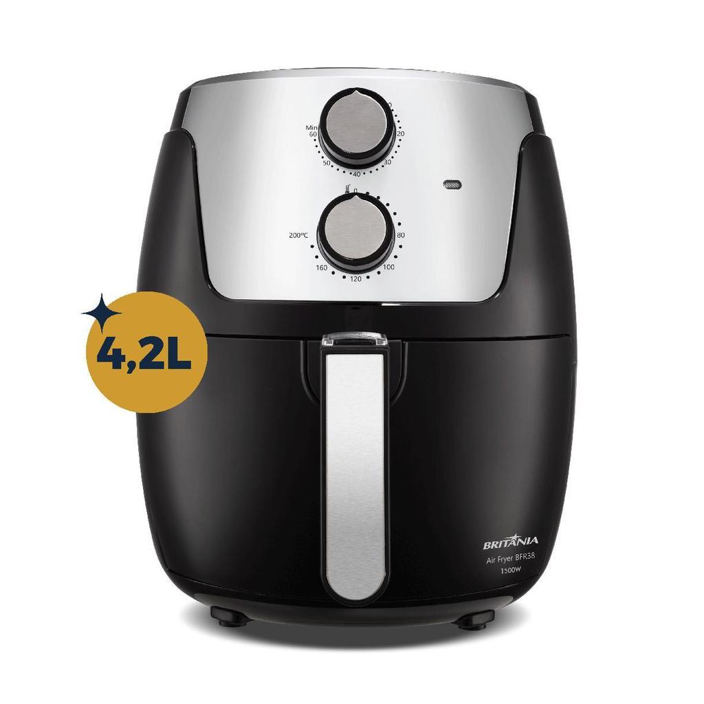 Air Fryer Britânia 4,2L BFR38 1500W Vale a Pena? Análise