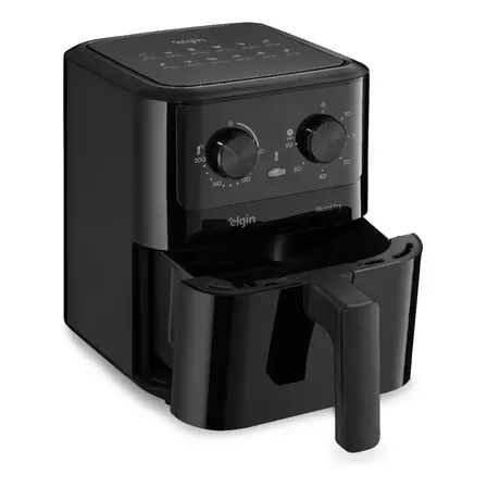 Air Fryer Elgin Quad Fry 4,2L: Equilíbrio entre Potência e Design Quadrado