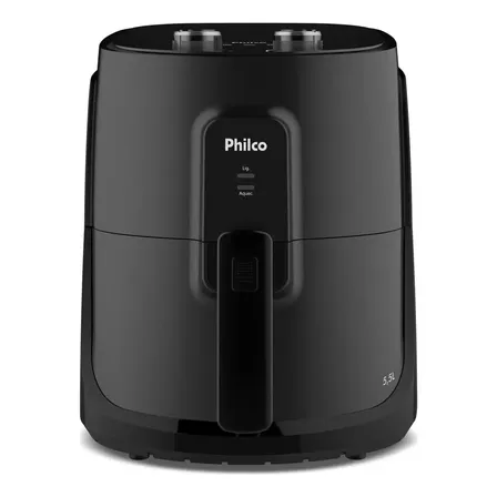 Air Fryer Philco 5,5L PAF55A: O Equilíbrio entre Capacidade e Design Quadrado