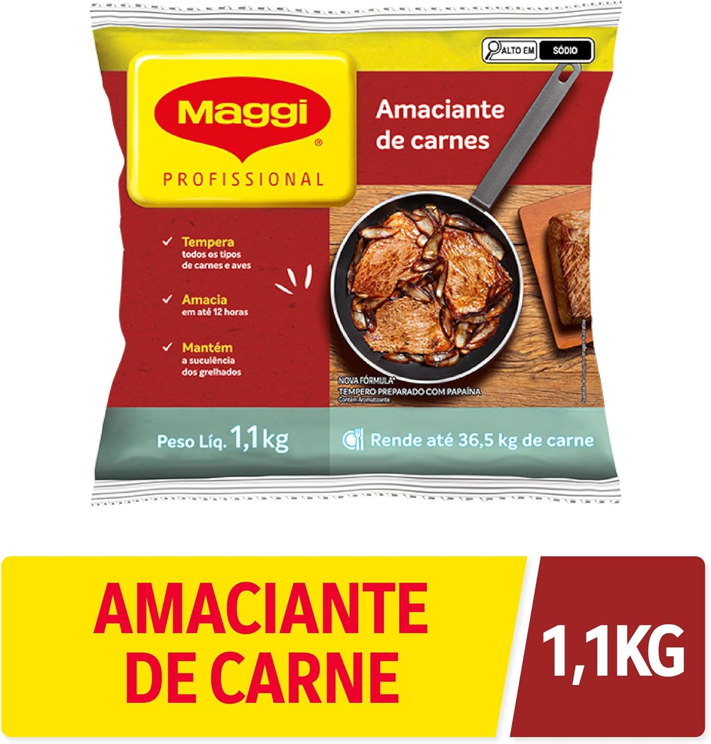 Amaciante de Carnes MAGGI 1,1kg: Vale a pena? Análise Completa