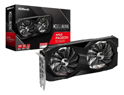 Amd Asrock Challenger Radeon Rx 6600 Series Rx 6600 8gb