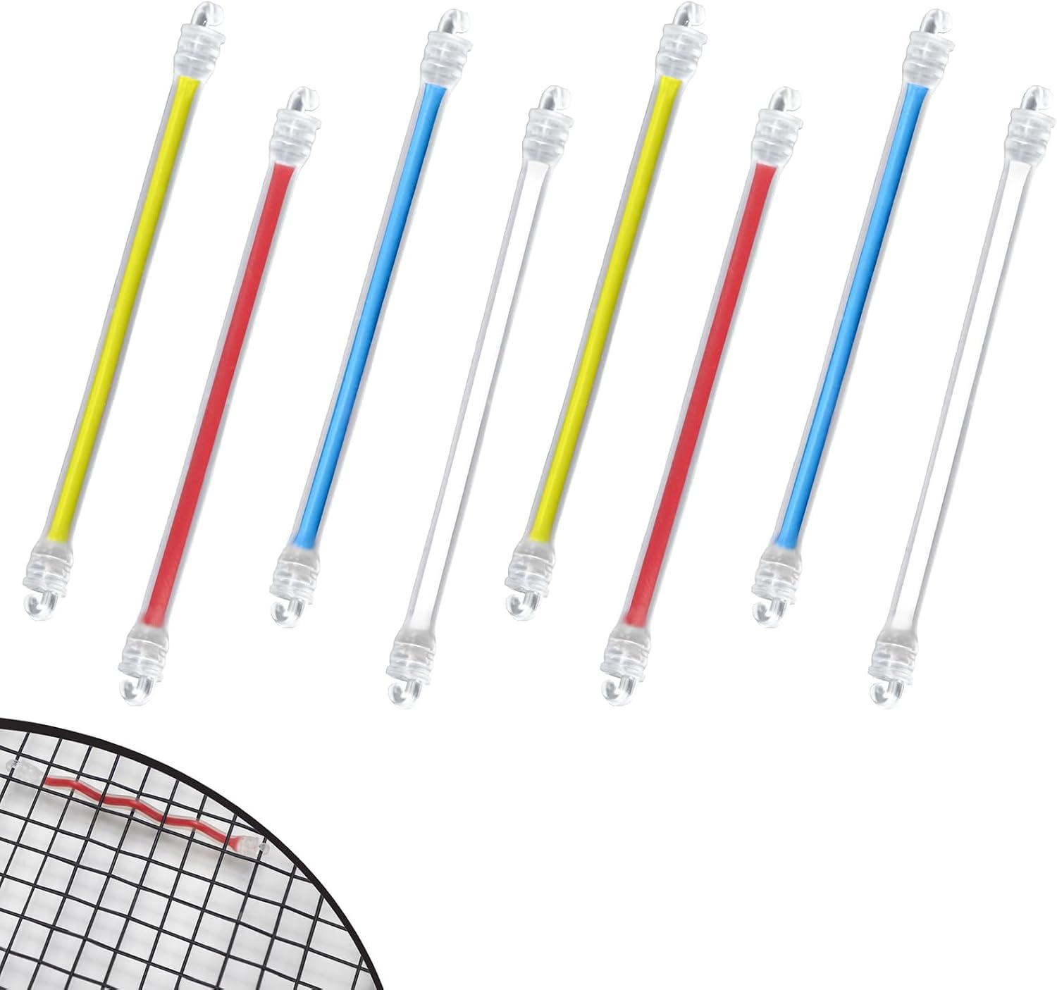 Amortecedor de Raquete Sportic: Kit com 8 Peças para Redução de Vibração