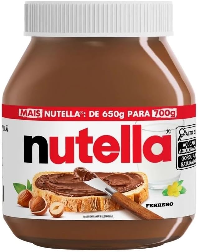 Creme de Avelã Nutella 700g: O Clássico da Ferrero em Análise
