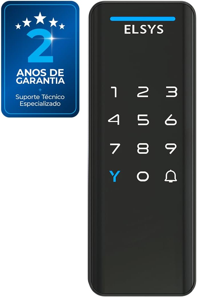 Fechadura Digital de Sobrepor Elsys DS1100V: Custo-benefício para sua Segurança