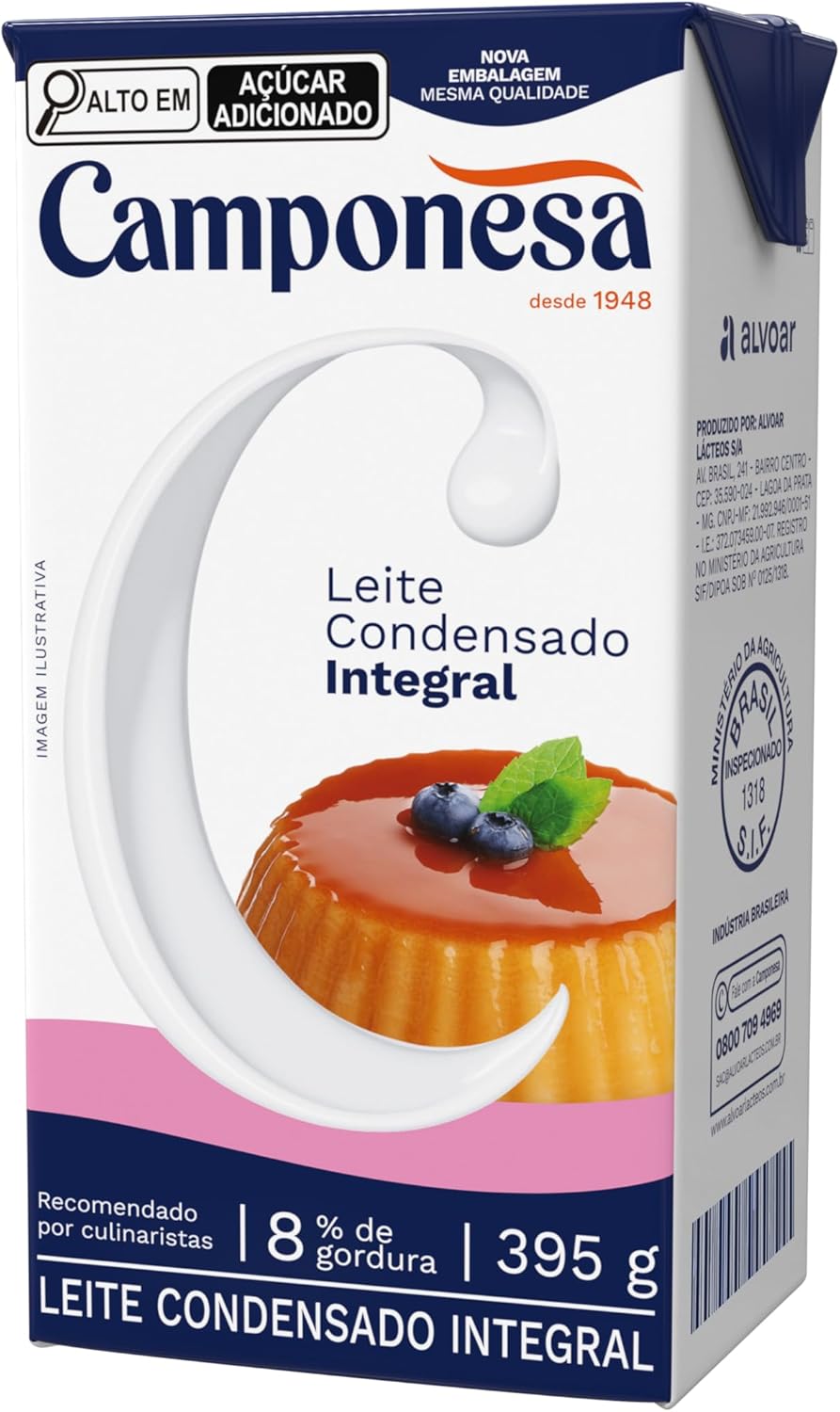 Análise: Leite Condensado Integral Camponesa 395g