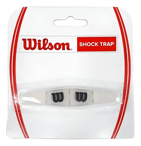 Anti Vibrador Para Raquete Tênis Wilson Shock Trap Branco