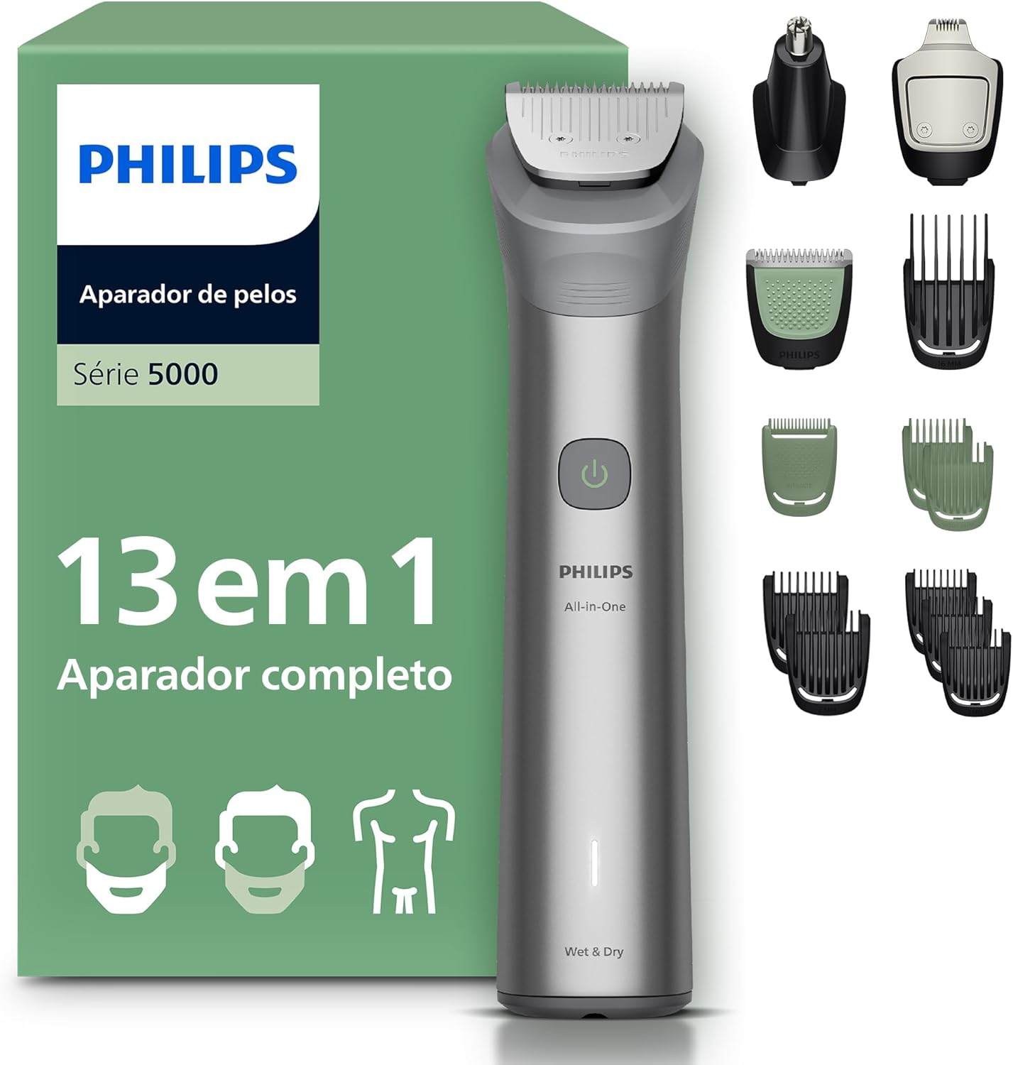 Aparador de Pelos Philips All-in-One Série 5000 MG5942/15
