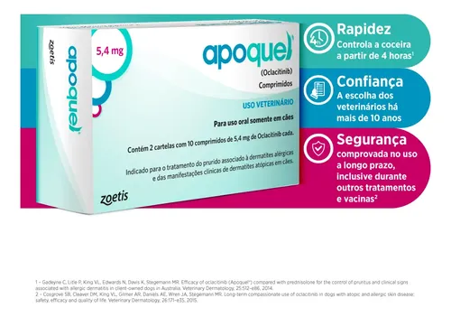Apoquel 5,4 mg Zoetis: O Guia Completo do Tratamento para Coceira em Cães