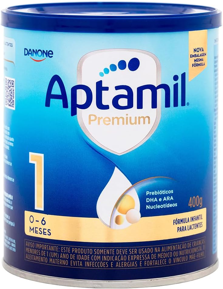 Aptamil Premium 1 400g: Fórmula Infantil para Bebês de 0 a 6 Meses