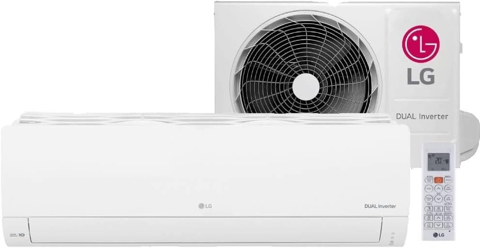 Ar-Condicionado LG DUAL Inverter Compact +AI 18.000 BTU Frio