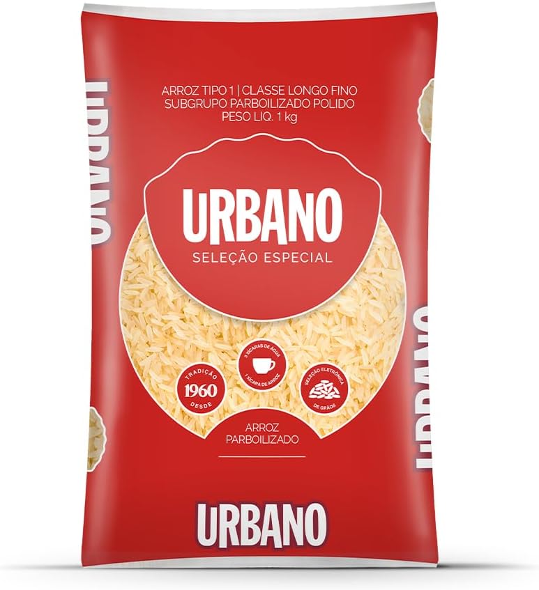 Arroz Parboilizado Urbano Tipo 1 - 1kg