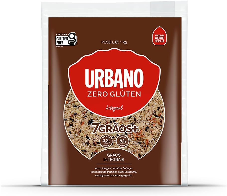 Arroz Urbano 7 Grãos + Integral 1kg: Vale a pena?