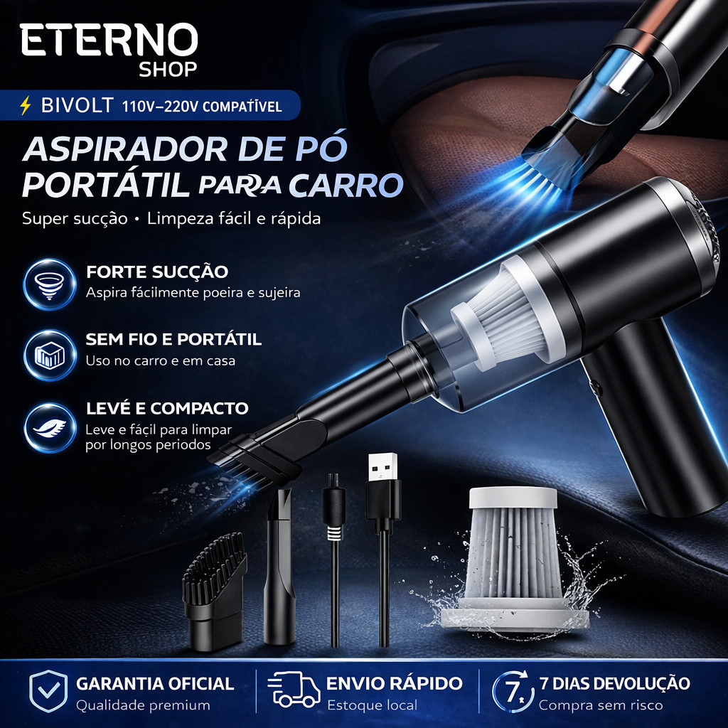 Aspirador de Pó Portátil 3 em 1 USB: Vale a Pena?