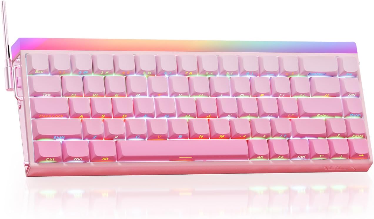 AULA Hero 68He: Teclado Mecânico Gamer com Switches Magnéticos e 8000Hz