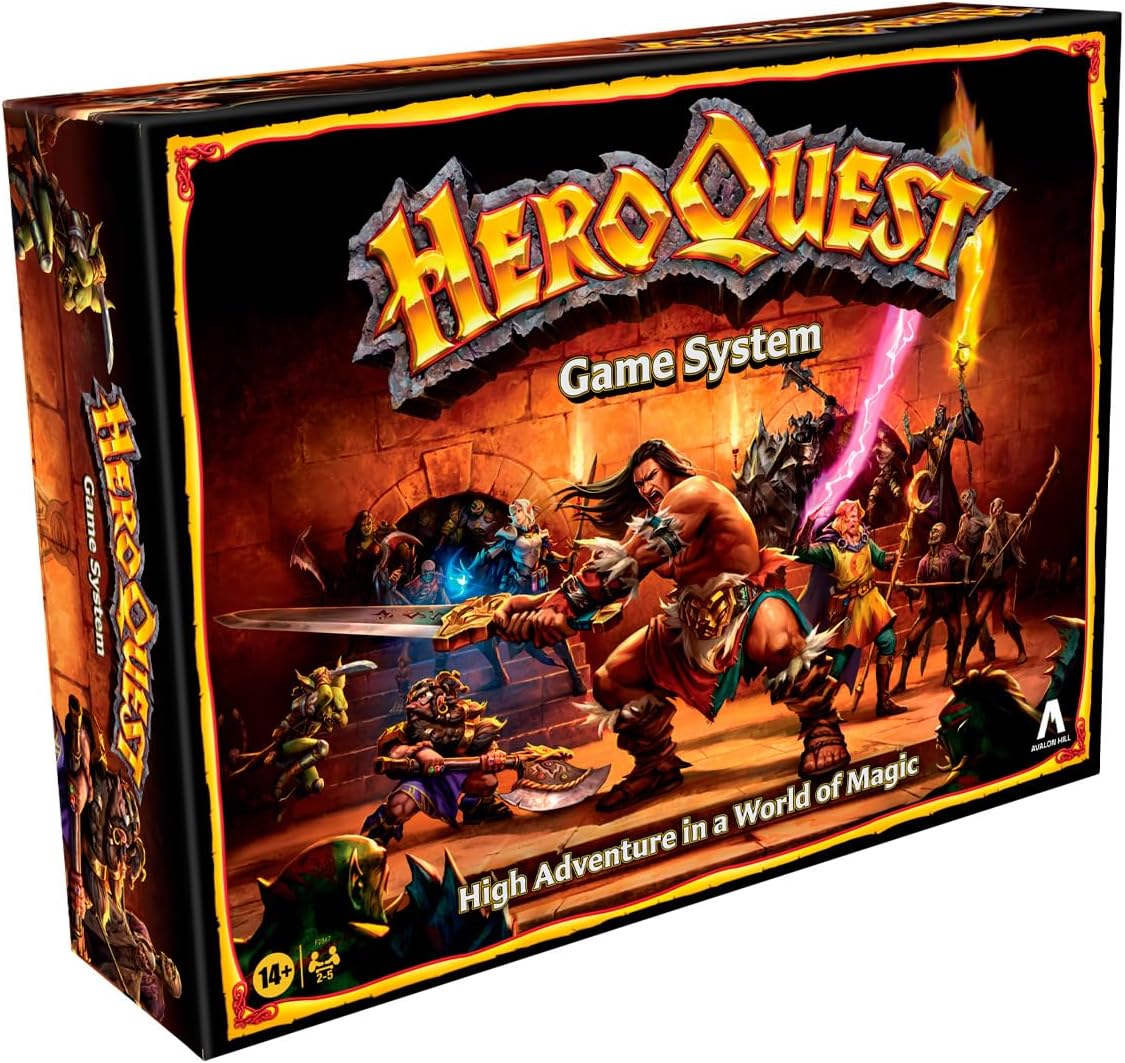 Avalon Hill HeroQuest: O Retorno do Clássico Jogo de Tabuleiro