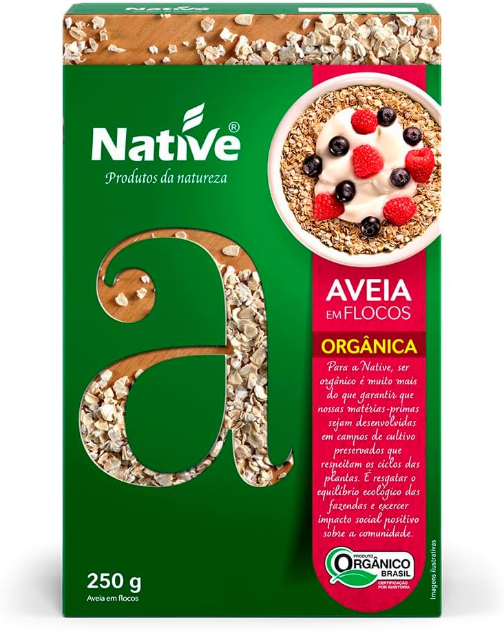 Aveia em Flocos Orgânica Native 250g