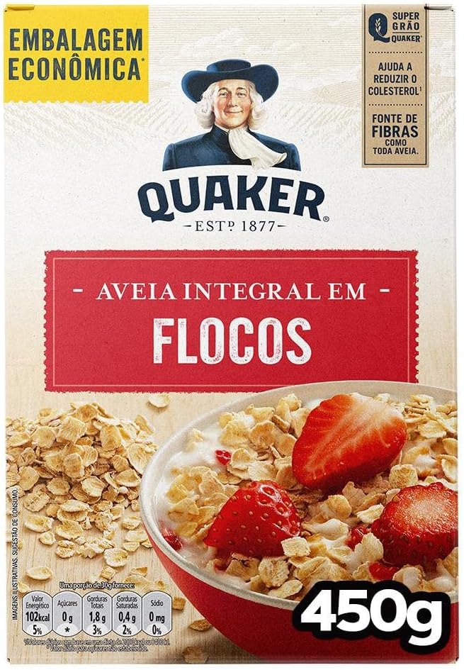 Aveia Em Flocos Regulares Quaker 450g: Vale a Pena?