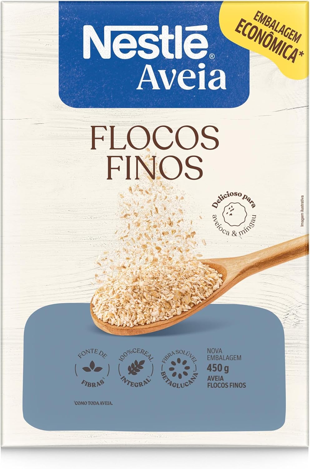 Aveia Nestlé Flocos Finos 450g: Versatilidade para sua Dieta