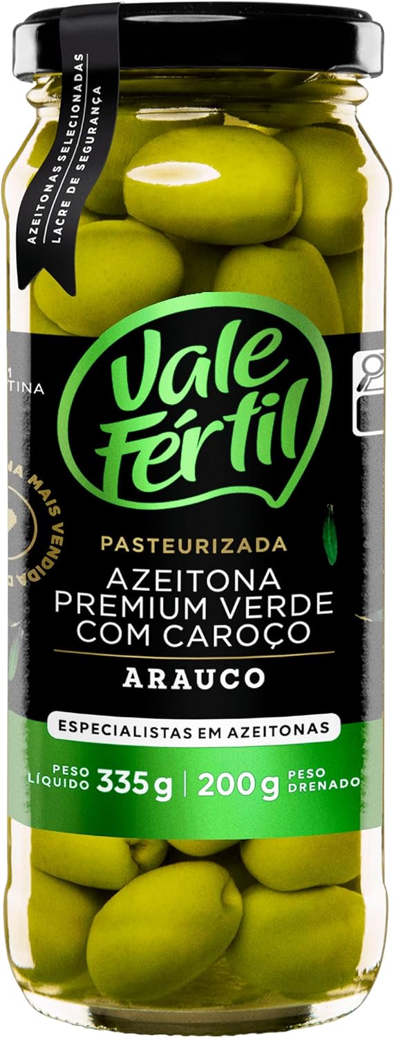 Azeitona Verde Vale Fértil Arauco Premium 200g: Vale a pena?