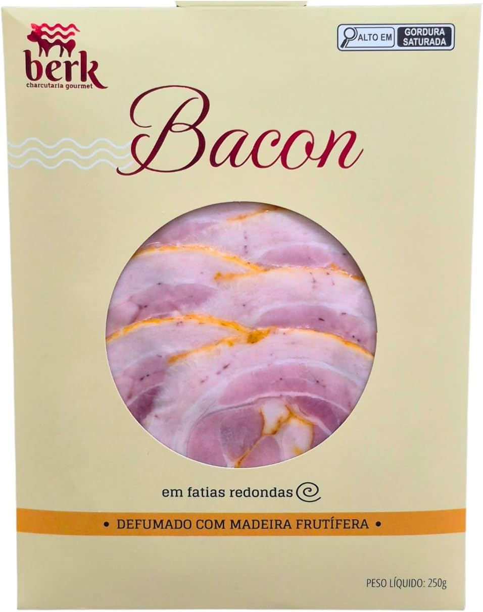 Bacon Defumado em Fatias Redondas Berk Charcutaria Gourmet: Vale a pena?