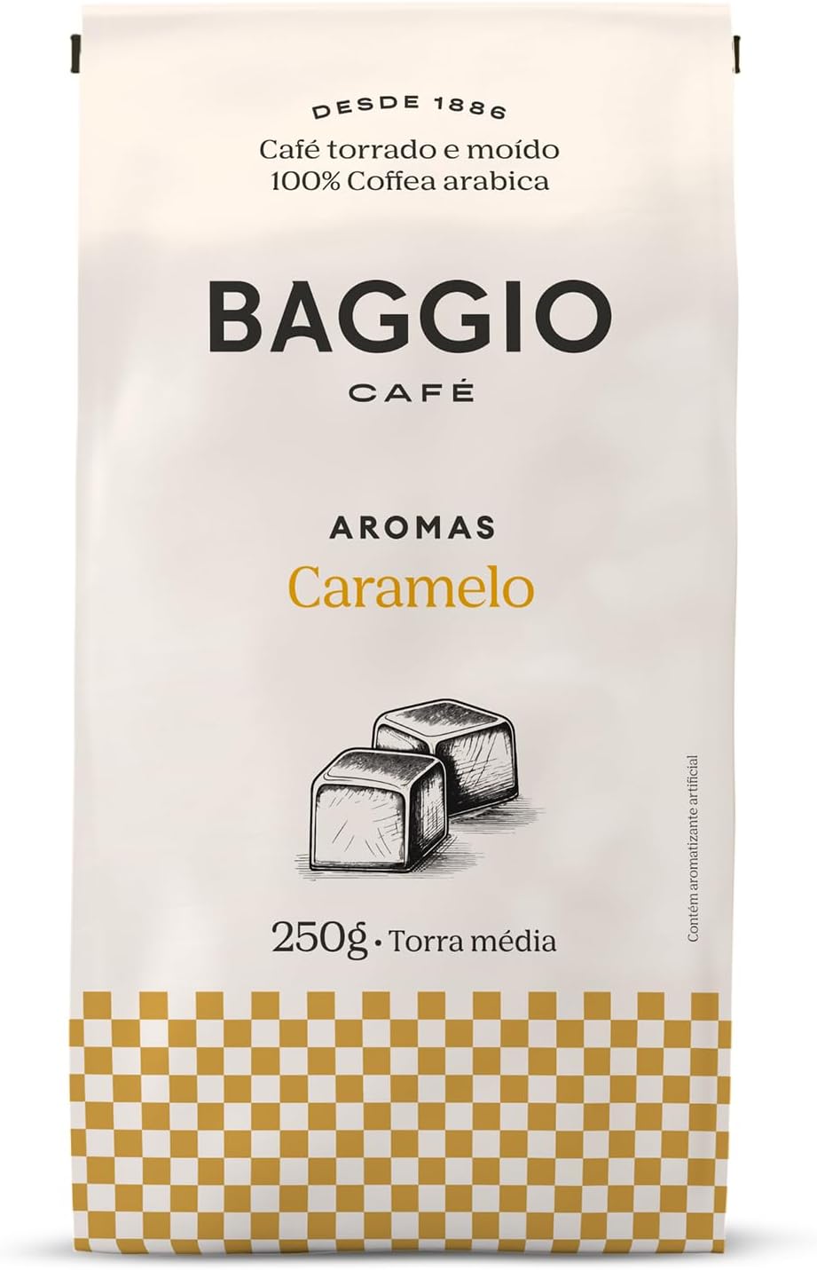 Baggio Café Torrado e Moído Aroma de Caramelo 250g