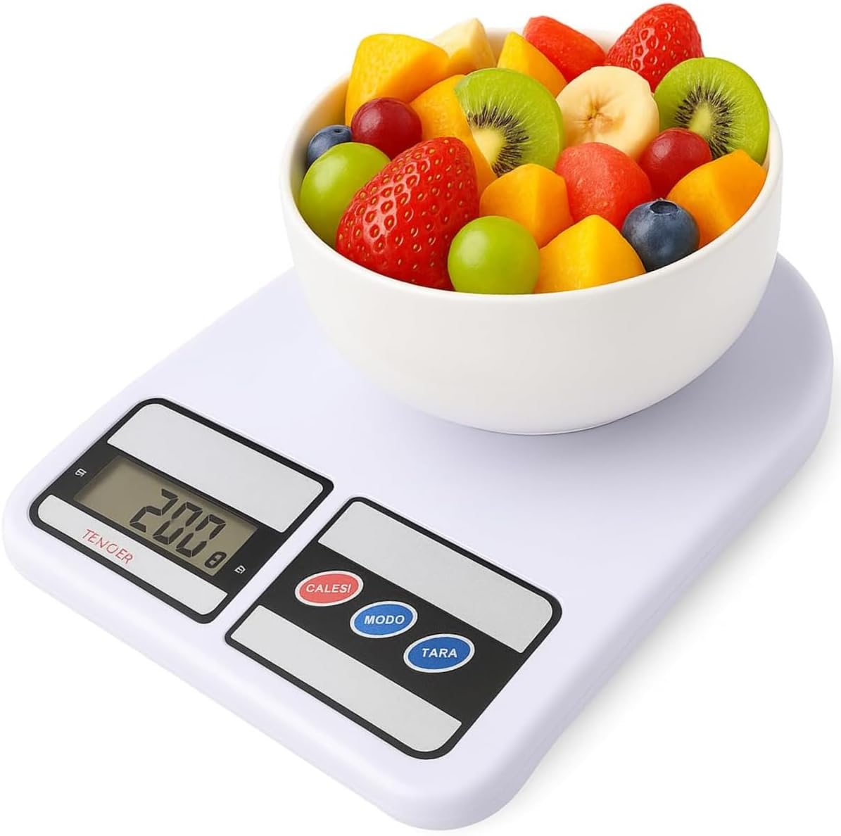 Balança de Cozinha Digital Fit Premium em Inox até 10kg