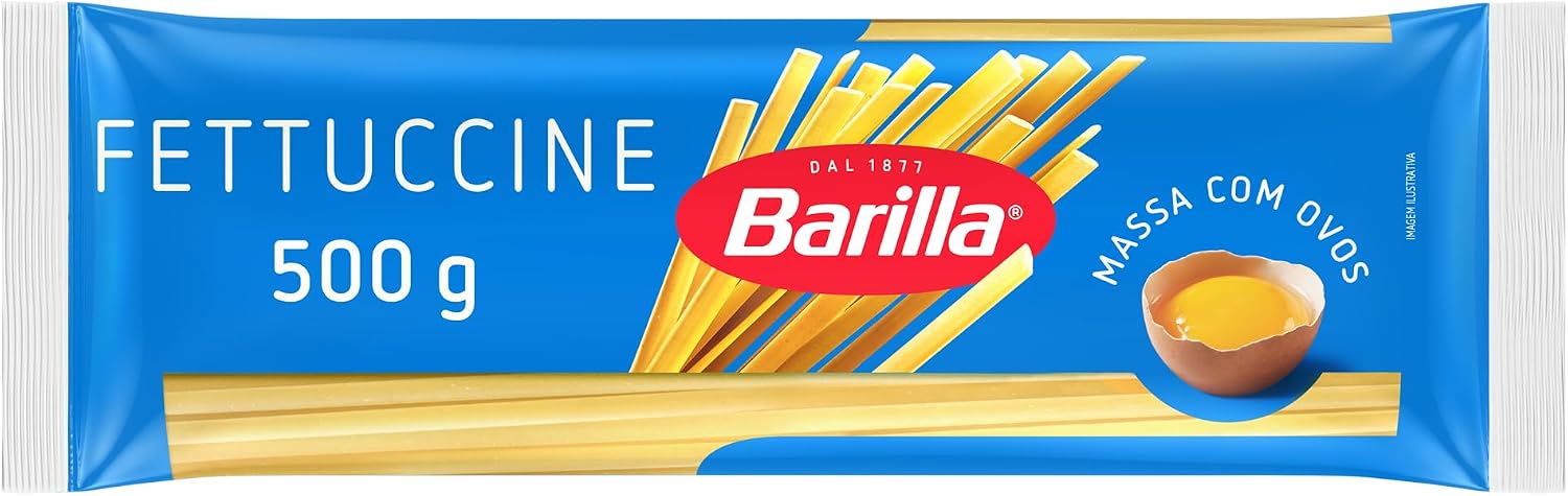 Barilla Fettuccine com Ovos 500g: Vale a pena?