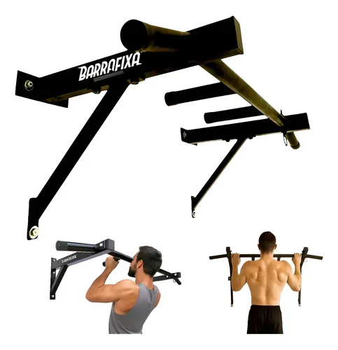 Barra Fixa De Parede Completa Para Pull-up