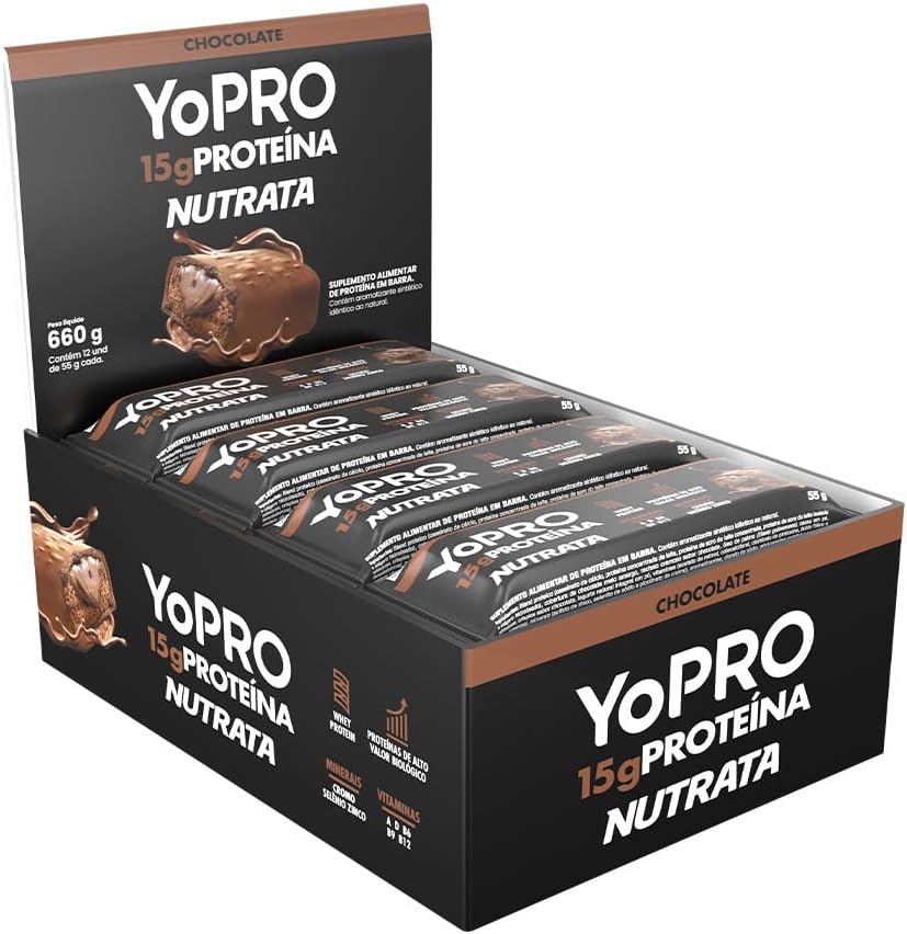 Barra de Proteína Nutrata YoPro Chocolate: Vale a Pena?