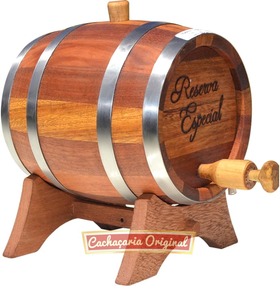 Barril de Umburana Premium 2 Litros: Envelhecimento Artesanal