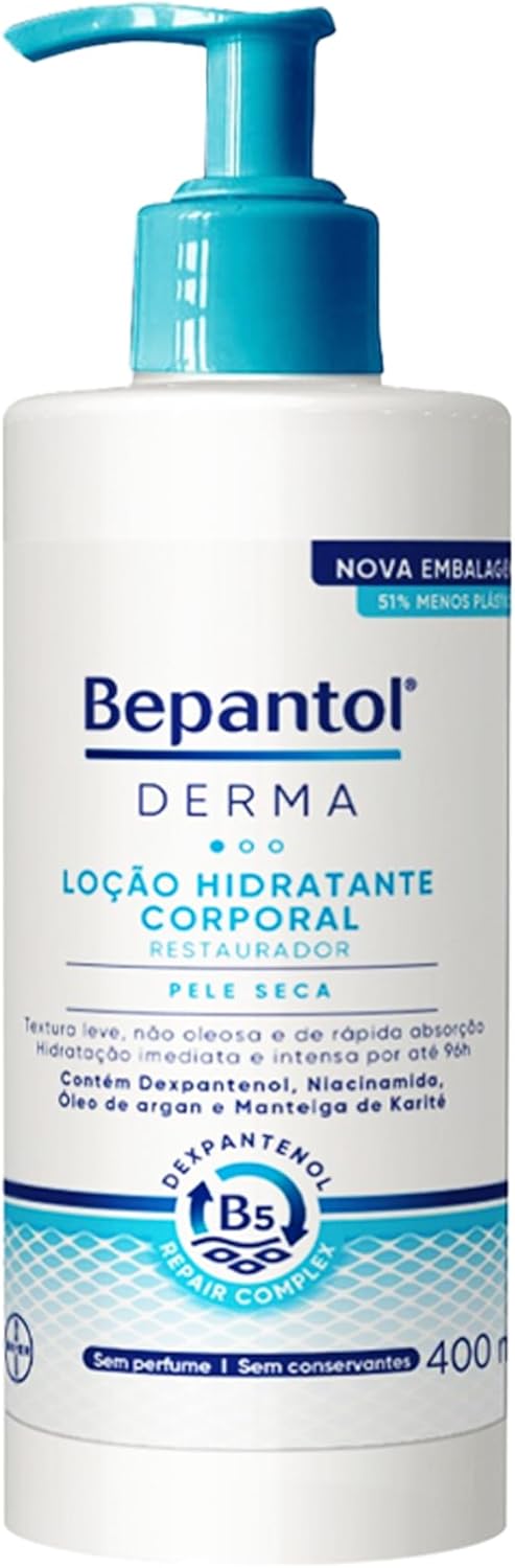 Bepantol Derma Hidratante Corporal Restaurador 400ml: Resenha Completa