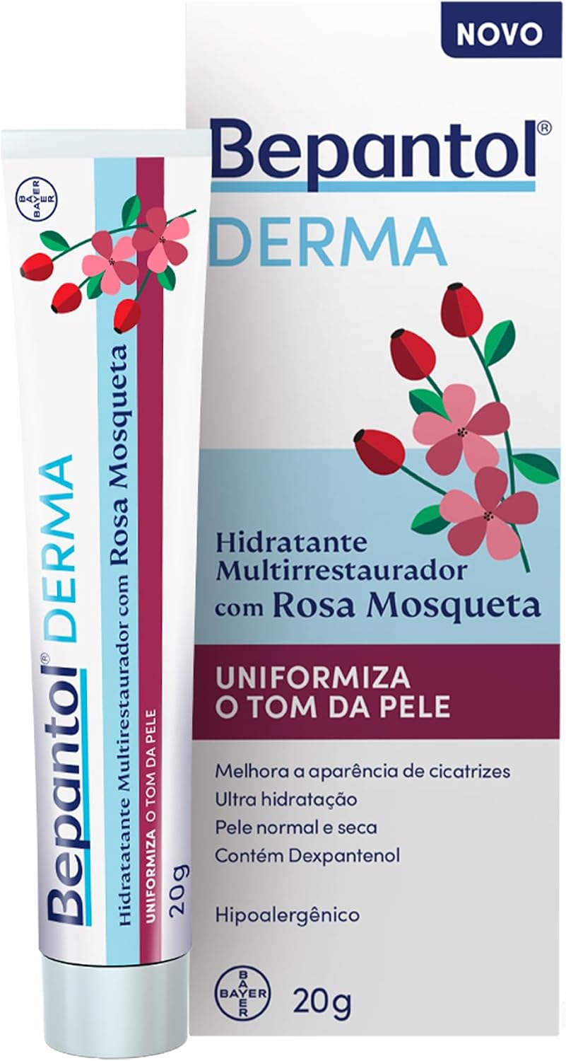 Bepantol Derma Rosa Mosqueta: Hidratante Multirrestaurador 20g