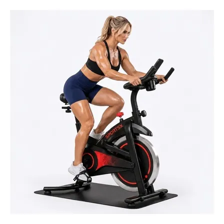Bicicleta Ergométrica Spinning para até 150 kg com Porta Copos