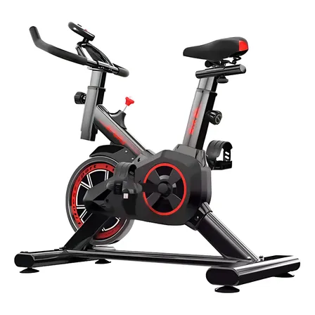 Bicicleta Ergométrica Spinning Fitness Preto e Vermelho