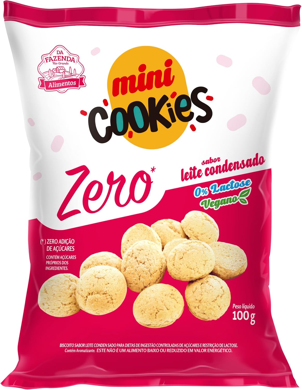 Biosoft Mini Cookies Zero Leite Condensado 100g: Vale a pena?