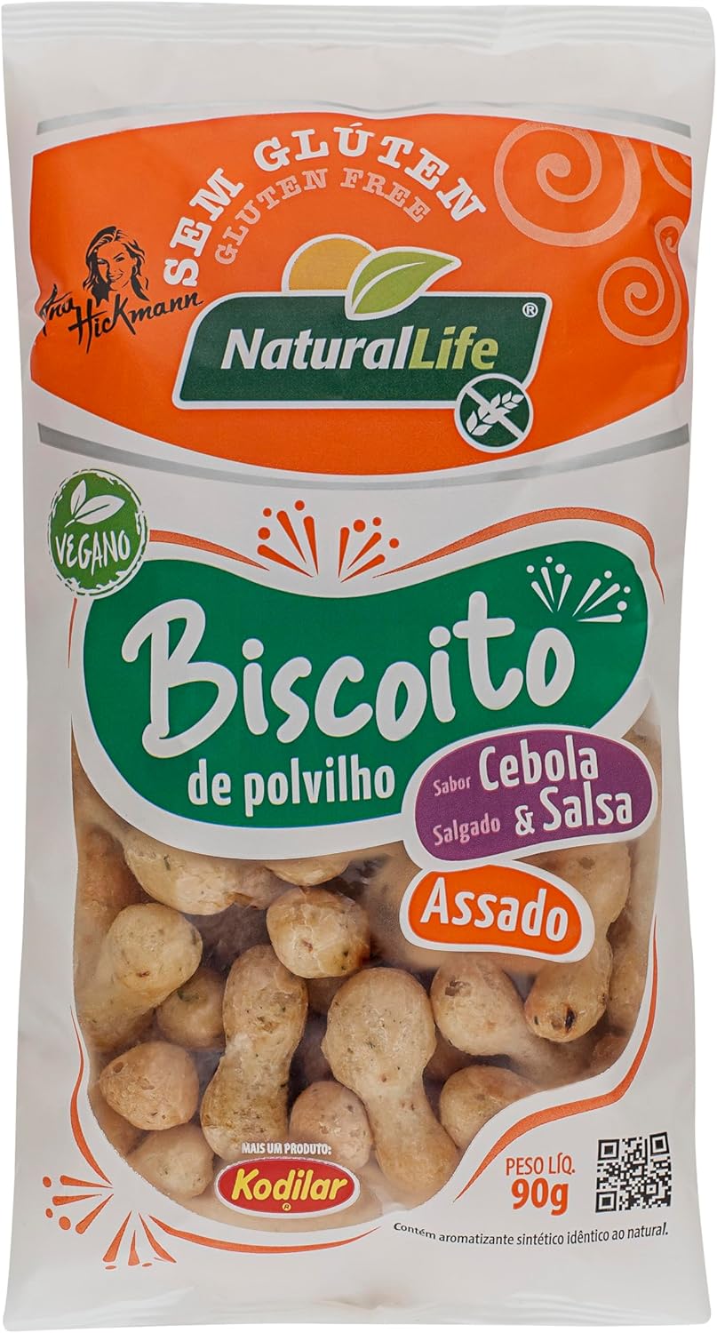 Análise: Biscoito de Polvilho Natural Life Sabor Cebola e Salsa