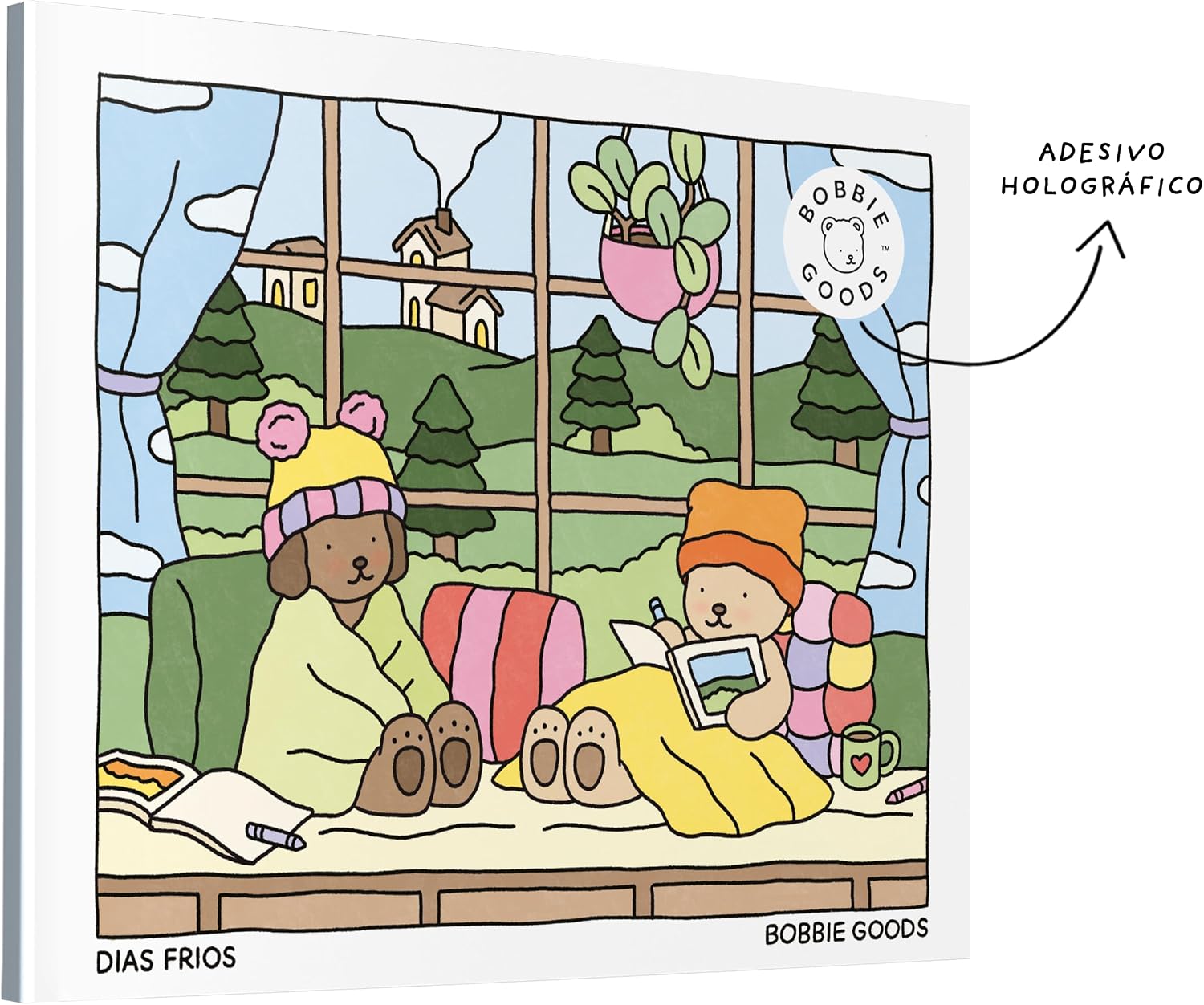Livro de Colorir Bobbie Goods: Edição Dias Frios (Fall-Winter)