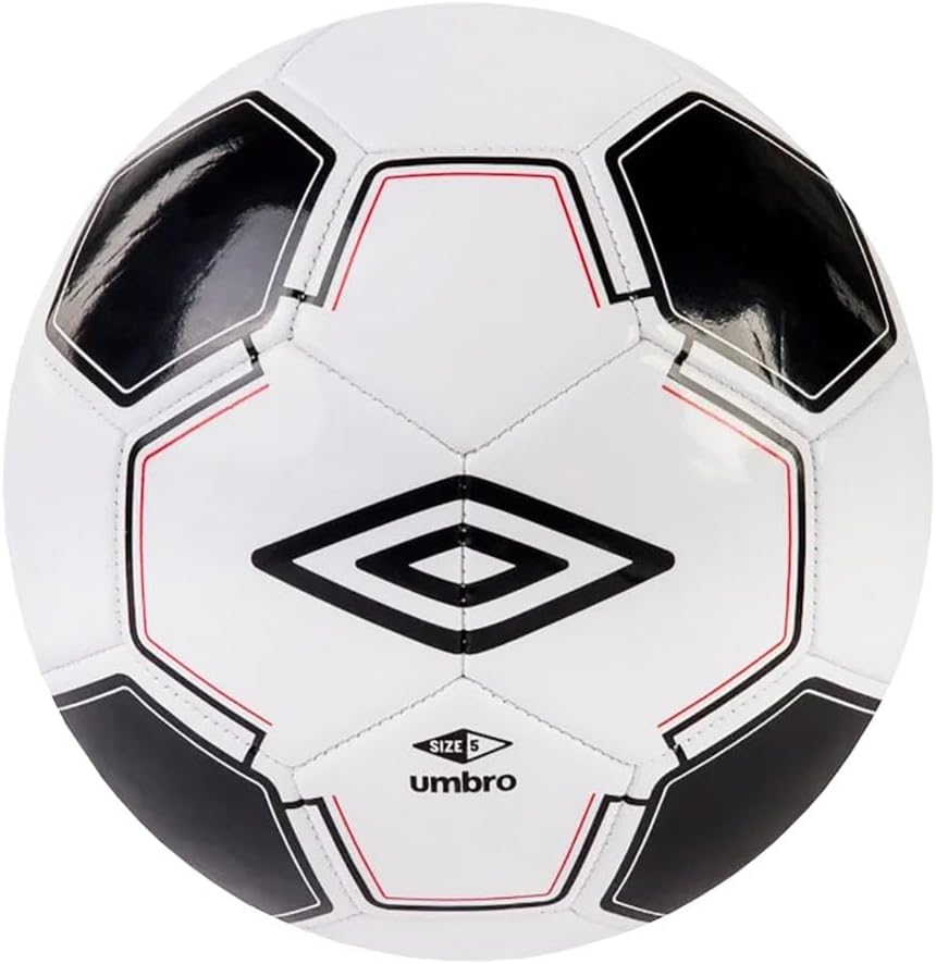 Bola de Futebol Umbro Clássico Campo Branca - Tamanho 5