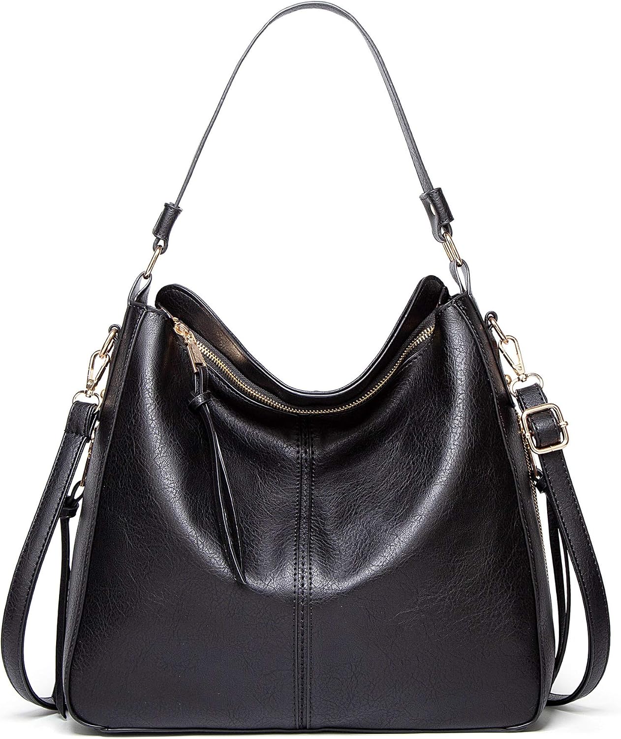Bolsa Feminina de PU Boston: Estilo Casual e Versatilidade
