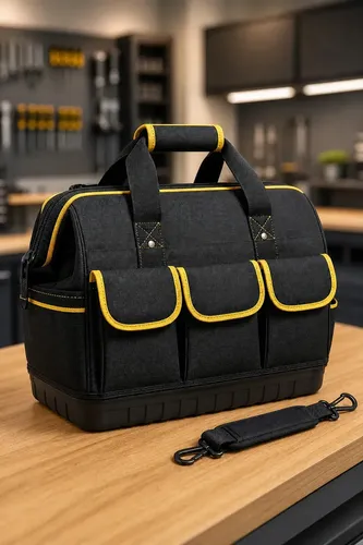 Bolsa Maleta de Ferramentas Hardline 14 Polegadas com 16 Bolsos
