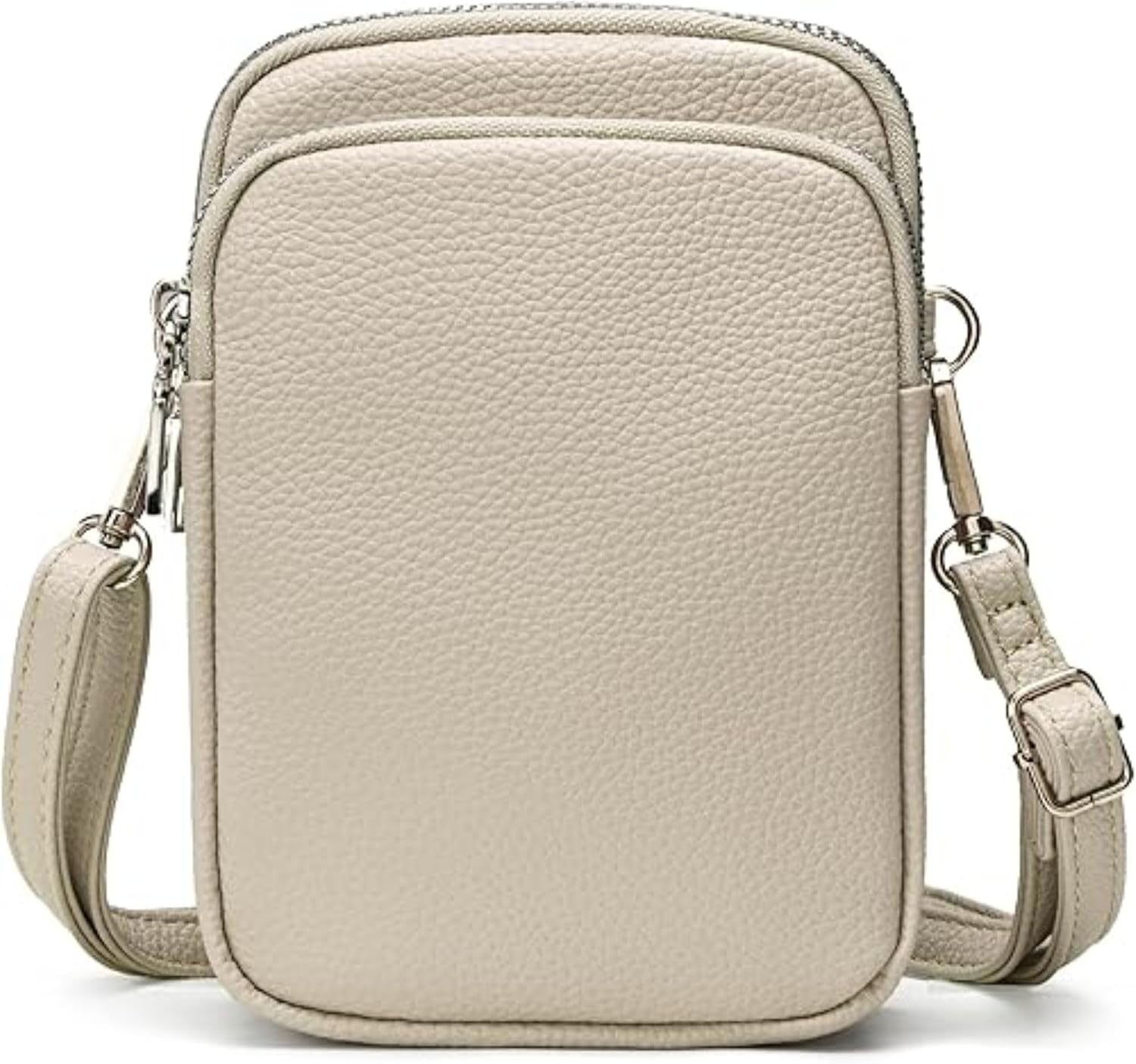 Bolsa Transversal Feminina em Couro Vegano Resistente à Água